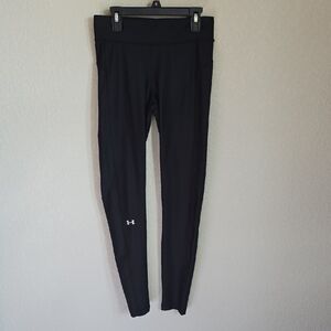 Under Armour HeatGear Compression Leggings - Black - Size Medium